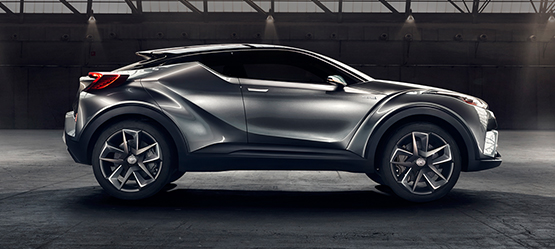 Прототипът TOYOTA C-HR: Визия за Бъдещето