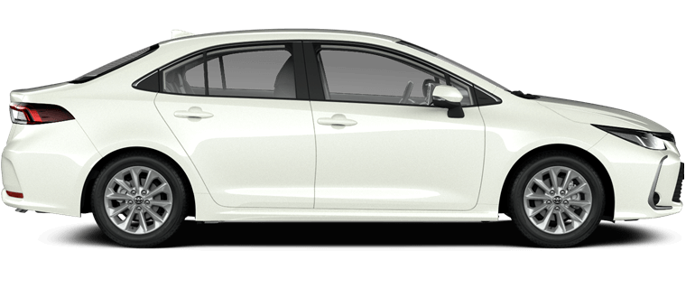Toyota Corolla седан - 1.6, executive, безстепенна автоматична трансмисия (CVT), цвят: Pearl White