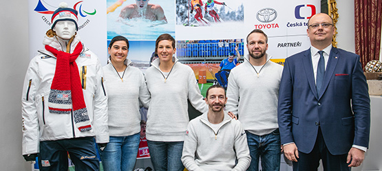 Toyota se stala hlavním partnerem českých paralympioniků