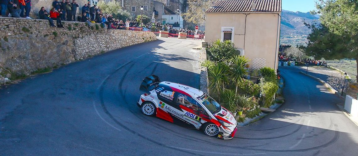 Toyota GAZOO Racing bei der Tour de Corse.