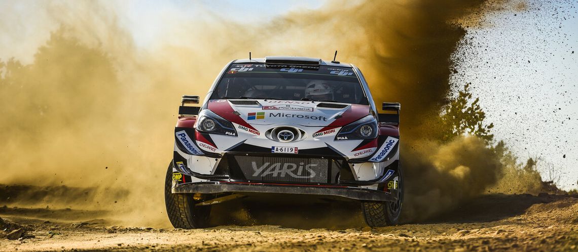 Doppelpack auf Schotter: Toyota Gazoo Racing im Süden Europas