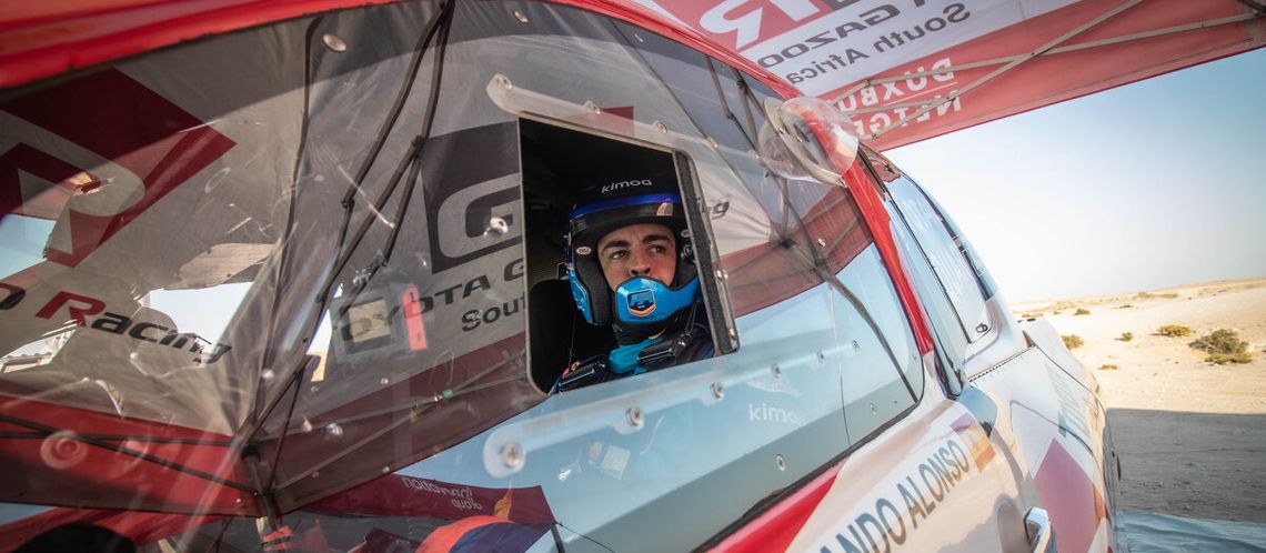 Fernando Alonso behält Rallye Dakar im Visier.
