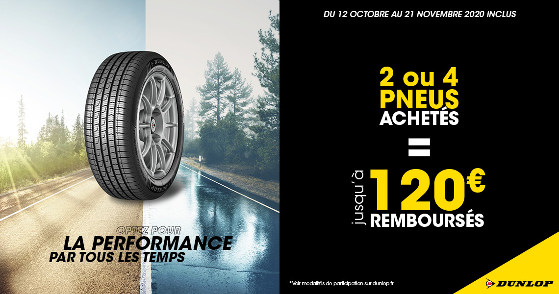 Jusqu'à 120€ remboursés<sup>*</sup>
