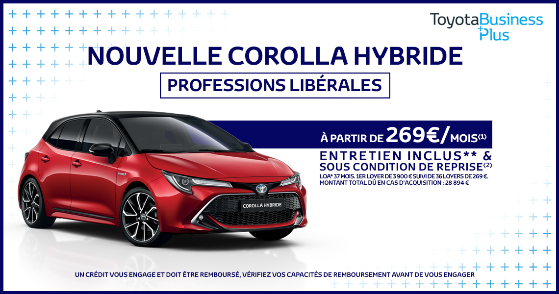 Nouvelle Toyota Corolla Hybride