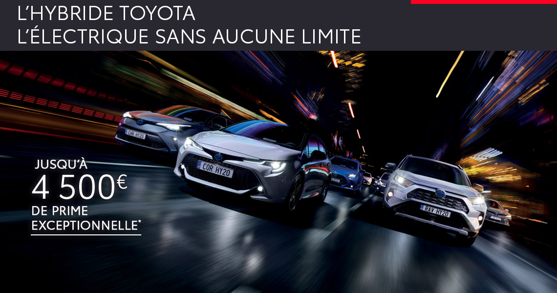 Vous aussi, choisissez l'Hybride Toyota !