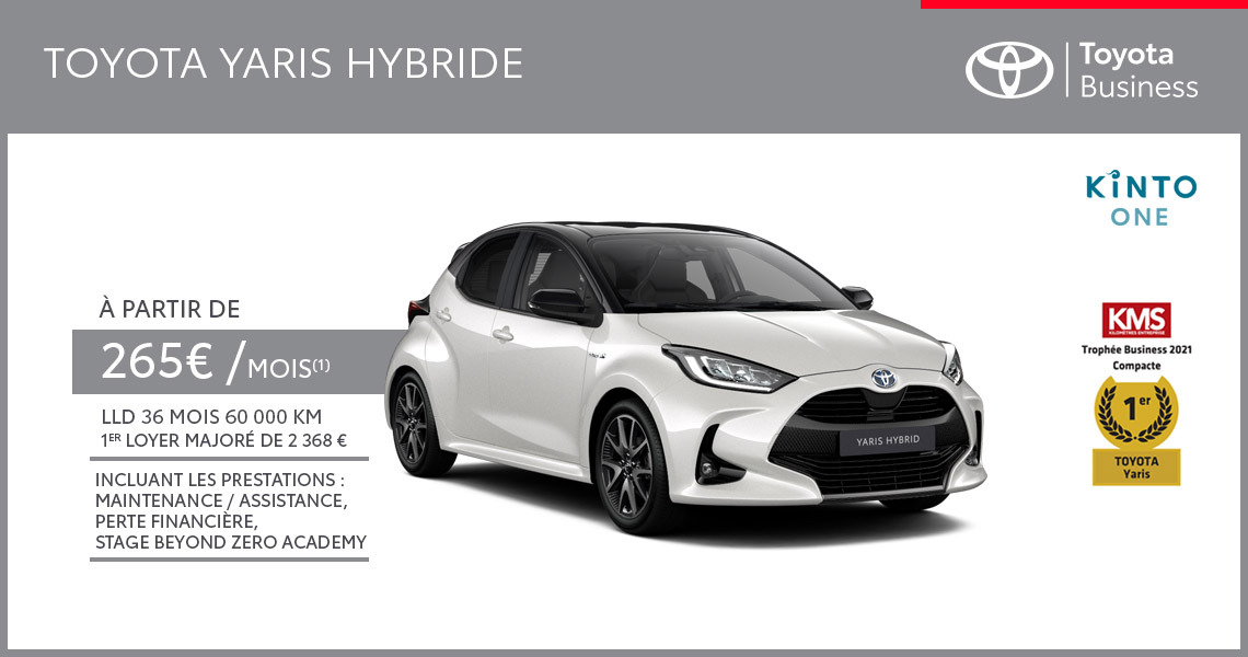 Toyota Yaris Hybride France Business
