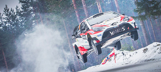 The sky’s the limit. Toyota in the World Rally Championship