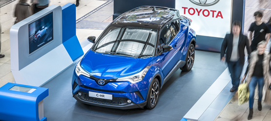 Toyota shopping centre events