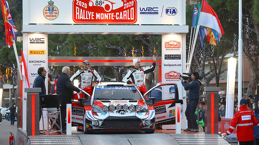 Monte Carlo Rally - Toyota Yaris WRC