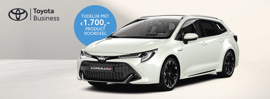 De nieuwe generatie Corolla Touring Sports Business Edition