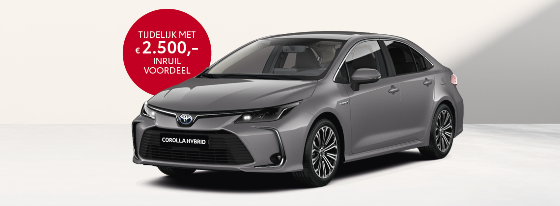 De nieuwe generatie Toyota Corolla Sedan