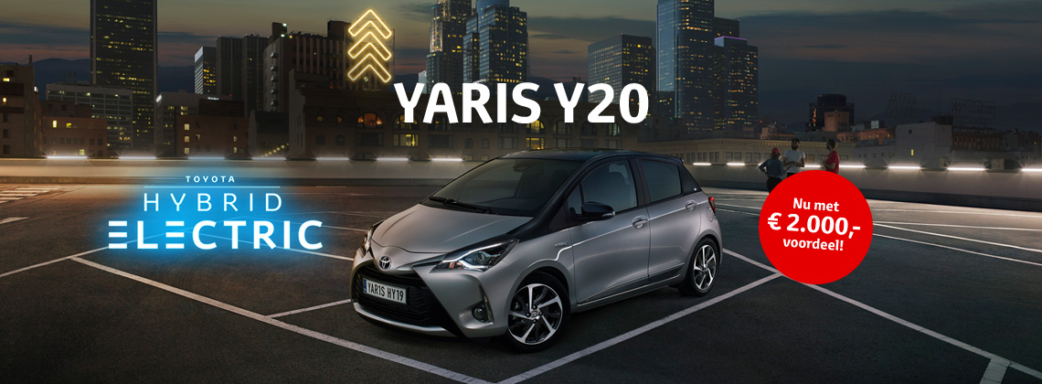 De Toyota Yaris Y20