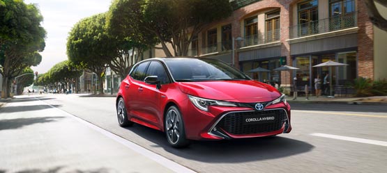 Samochód rodzinny Toyota Corolla