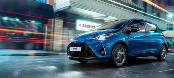 Światła ledowe w samochodzie Toyota