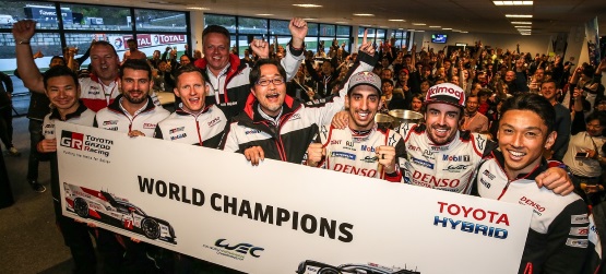 TOYOTA GAZOO Racing sagra-se Campeã Mundial de Endurance