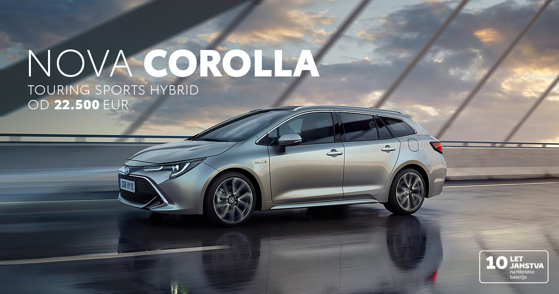 Nova Corolla Touring Sports Hybrid