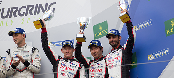 Stopničke na Nürburgringu za Toyoto GAZOO Racing