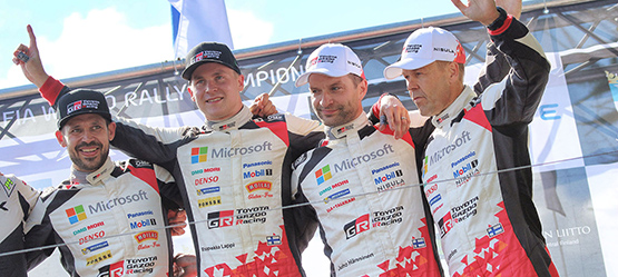 Zgodovinski rezultati za Toyoto Yaris WRC na domačem terenu