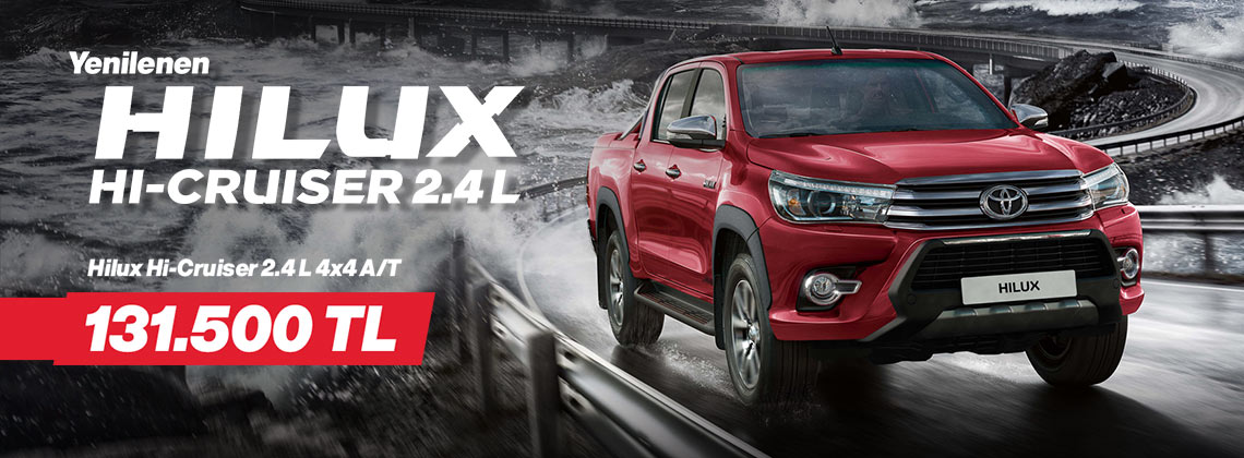 Yenilenen Hilux Hi-Cruiser 2.4 L