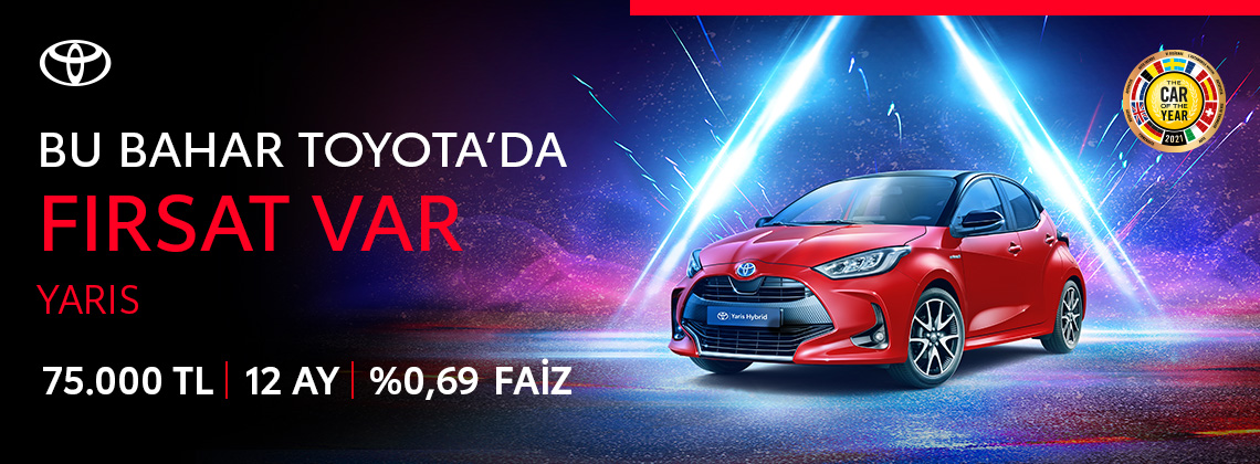 Bu Bahar Toyota'da Fırsat Var