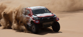 Je härter, desto besser. Toyota auf der Rallye Dakar