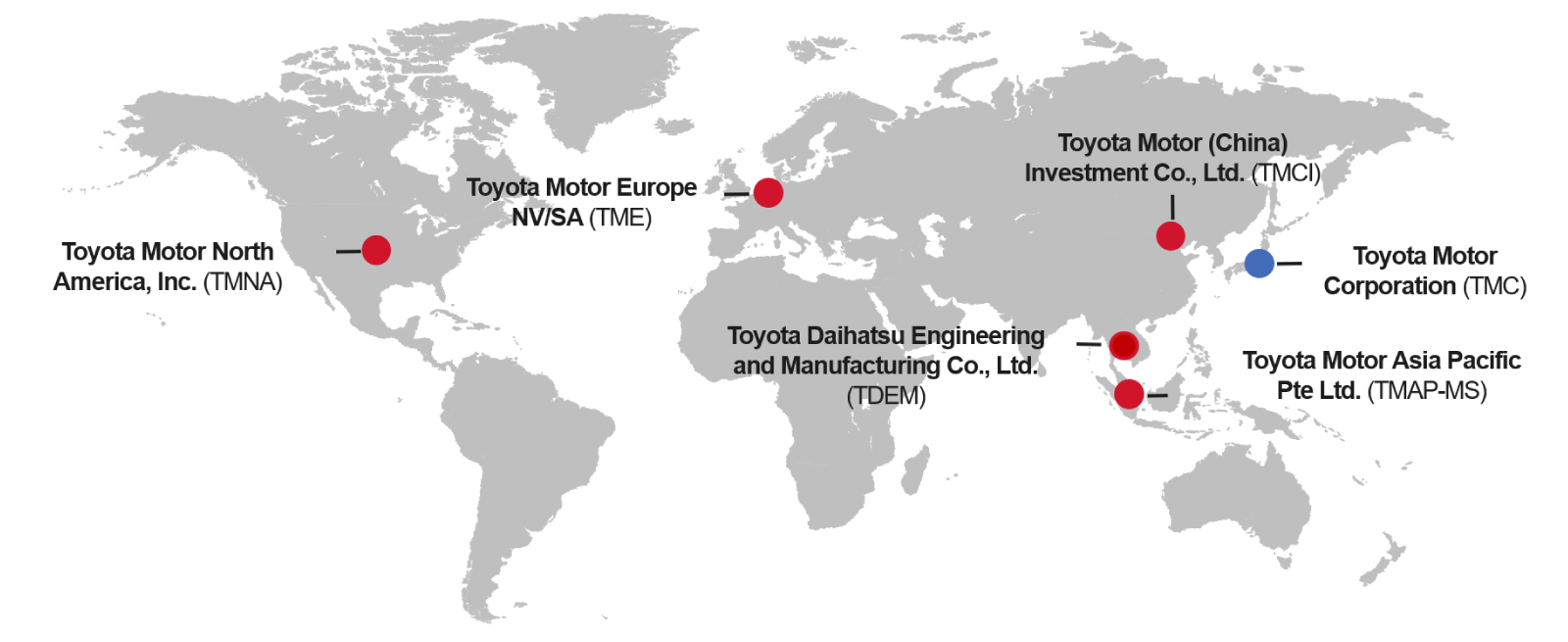 Toyota in the World: our global operations