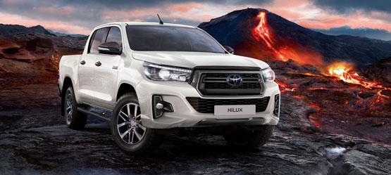 Hilux Invincible from £257 + VAT per month† (Finance Lease)