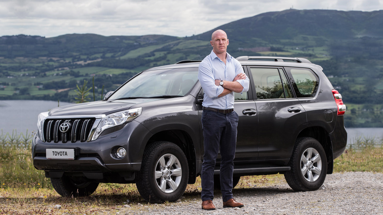 Paul O'Connell Brand Ambassador Toyota Ireland